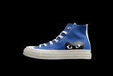 Chuck Taylor All-Star 70s x Comme des Garçons PLAY Blue Quatrz