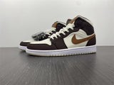 Air Jordan 1 Mid Wild West Brown