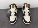 Air Jordan 1 Mid Wild West Brown