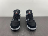 Air Jordan 4 Retro  Black Canvas