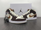 Air Jordan 1 Mid Wild West Brown