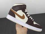 Air Jordan 1 Mid Wild West Brown