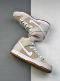 Nike SB Dunk High Pro ISO Orange Label Unbleached Natural