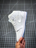 Air Jordan 1 MID Premium White Natural