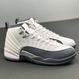 Air Jordan 12 Retro White Dark Grey