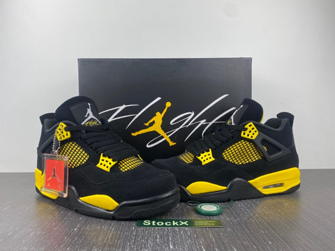 Air Jordan Retro 4 Yellow Thunder