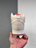 Nike SB Dunk High Pro ISO Orange Label Unbleached Natural