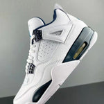 Air Jordan Retro 4 White Legend Blue Midnight