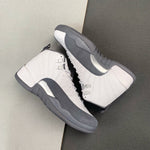 Air Jordan 12 Retro White Dark Grey