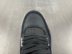 Air Jordan 4 Retro  Black Canvas