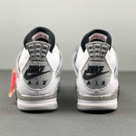 Air Jordan Retro 4 White Cemet