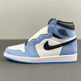 Air Jordan 1 Retro High White University Blue Black