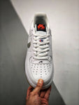 Nike Air Force 1 Low NBA White Crimson Gum