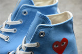 Chuck Taylor All-Star 70s x Comme des Garçons PLAY High Light blue