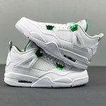 Air Jordan 4 Retro Metallic Green