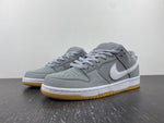 Nike SB Dunk Low Pro ISO Orange Label Wolf Grey Gum