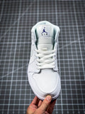 Air Jordan 1 MID Premium White Natural