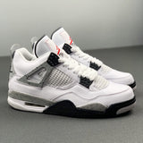 Air Jordan Retro 4 White Cemet