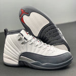 Air Jordan 12 Retro White Dark Grey