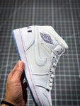 Air Jordan 1 MID Premium White Natural