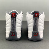 Air Jordan 12 Retro White Dark Grey