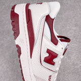 New Balance 550 White Bordeaux